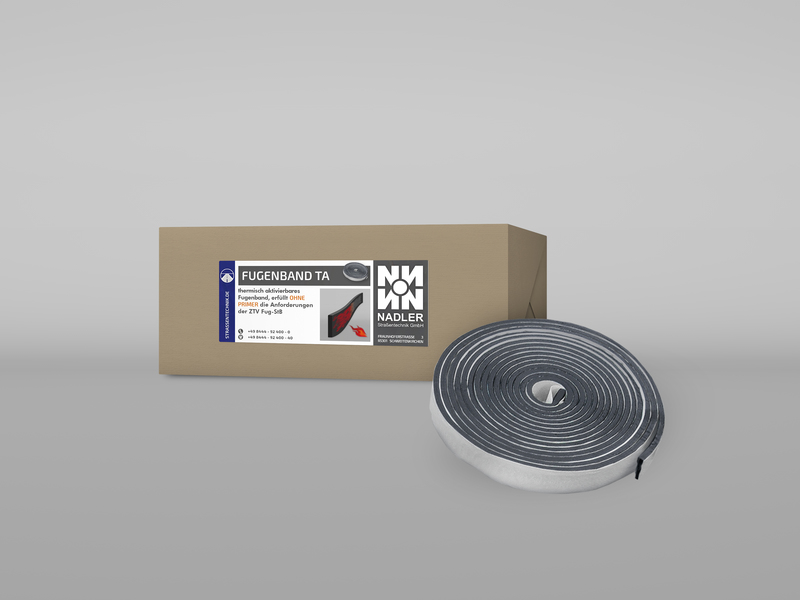 Kebu Bitumenfugenband KK – 40x10 Mm, 30 M Rolle – Kaltklebendes Asphalt-Fugenband Für Straßenbau & Abdichtung